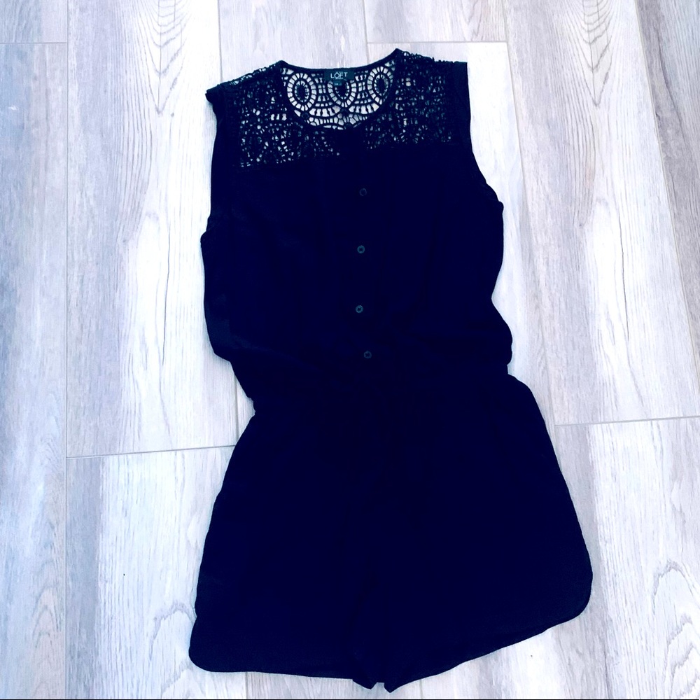Ann Taylor Loft Romper XS Petite